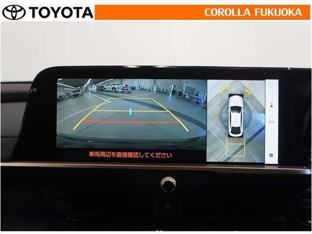 バックモニター付なので後退時に後方映像が見えるので安心。死角が減って思わぬ事故の防止にも役立ちます。