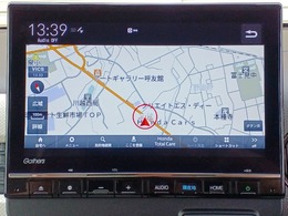 ギャザズメモリーナビ(LXU-247NBi)が装備されております。純正扱いのナビで保証対象となり、ご安心してお使いいただけます。