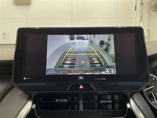 バックガイドモニターで、後方を確認しながら安心して駐車することができます。運転初心者も熟練者も必須の機能ですよ！