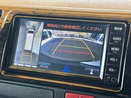 【パノラミックビューモニター】を装備しております。全周囲カメラで危険察知。狭い駐車場でも安心して駐車できますね。