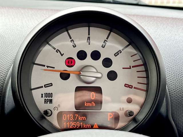 ミニらしい丸みの可愛らしいメーターです！