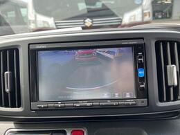 バックカメラ搭載☆ナビと連動して死角となっている車体後方の状況を映し出し、駐車時のサポートをしてくれます♪