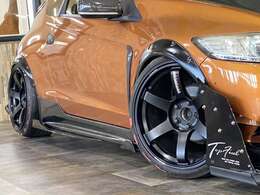 ☆レイズ　ボルクレーシングTE37　18インチアルミホイール☆TEIN車高調☆