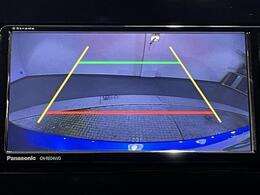 【バックカメラ】駐車が苦手な方でも映像で後方の安全確認もしっかり♪見えない死角の部分や距離感などモニター確認することが可能です！