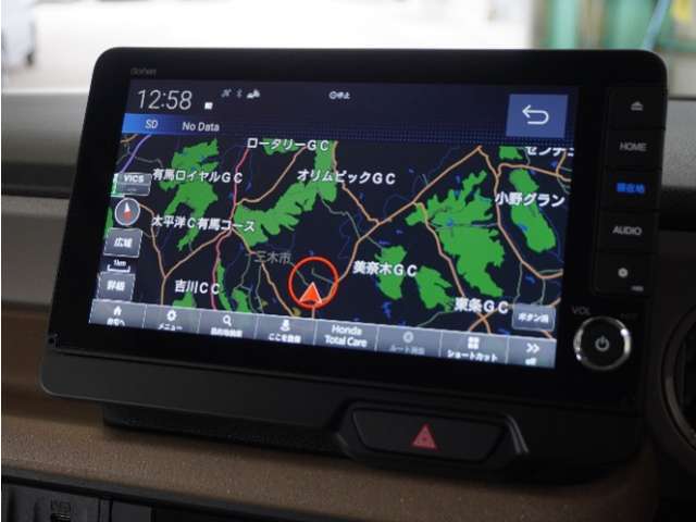 ◆ホンダ純正メモリーナビ◆初めての場所もナビゲーションがご案内！楽しい旅行をサポートします。