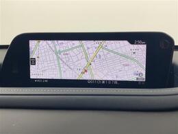 【純正8.8インチナビ】専用設計で車内の雰囲気にマッチ！ナビ利用時のマップ表示は見やすく、いつものドライブがグッと楽しくなります！