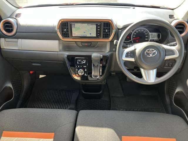 必要な機能をコンパクトにレイアウトされたインパネ部です！