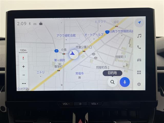 【ディスプレイオーディオPlus(コネクティッドナビ対応)】ナビ機能、ドライブレコーダー機能、TV(フルセグ)が含まれています！ディスプレイ画面も、10.5インチと大きくなり、見やすくより快適に！
