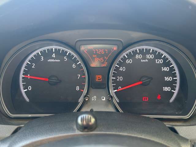 走行距離の画像です！メーターの交換などはありません。　安心と信頼の画像です。