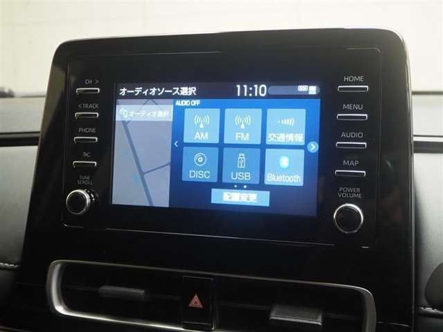 ディスプレイオーディオを装備。スマホとクルマをつなぐことで、これまでのナビに加えて、いろんなサービスが楽しめます。