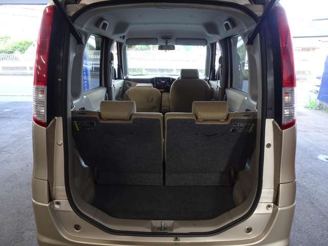 荷物もたくさん積めます