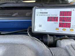 ★エンジン圧縮測定値　リア