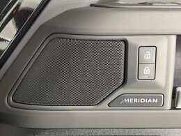 ◆MERIDIANサウンドシステム『コンサートのような臨場感溢れる音響空間を実現します。MERIDIANは英国のプレミアムオーディオブランドです。どうぞ店頭にてご体感ください。』