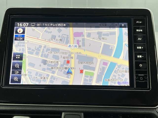 ナビ付きですので知らない場所にお出かけの際には道に迷うことなく目的地に到着できるので非常に活躍します。
