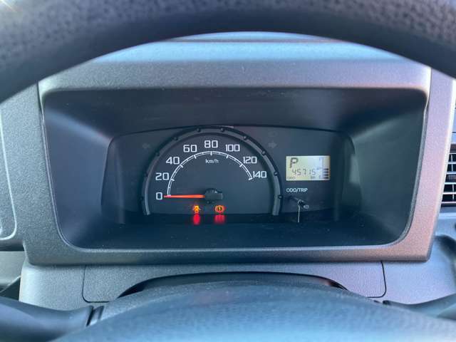 視認性の良いメーターです。