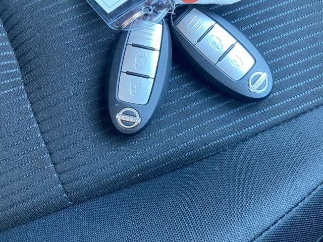 インテリジェントキー　雨の日での傘や　両手の荷物で 手がふさがっていても 楽楽ドアロック＆解除　出来ます♪