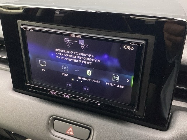 イクリプスナビです。フルセグTV/CD/DVD/Bluetoothでお好きな音楽お楽しみいただけますよ！(^^)！