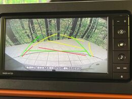 【バックカメラ】駐車時に後方がリアルタイム映像で確認できます。大型商業施設や立体駐車場での駐車時や、夜間のバック時に大活躍！運転スキルに関わらず、今や必須となった装備のひとつです！