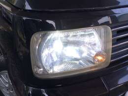LEDヘッドライトです！