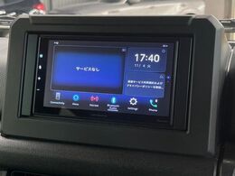 【ディスプレイオーディオ】視認性が高いディスプレイオーディオを装備♪操作性も良好で直感的なソース選択が可能です。