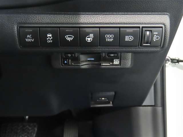 ETC！料金所も止まる事無くスイスイです！窓を開ける必要も無いので雨や花粉、排気ガスの浸入もありません！今や必需品ですネ！