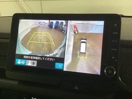 全方位モニターがついています！　車の周囲を360°安全確認できるので、普段の駐車はもちろんの事、縦列駐車や幅寄せの際にも活躍してくれますよ。