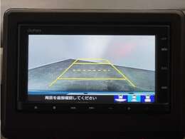 ◆バックカメラ◆リバースにするだけで映ります、後方の安全確認や、狭い駐車場での車庫入れ、雨の日や夜間など視界の悪い時に便利です！安全にバックする為には欠かせない装備です。