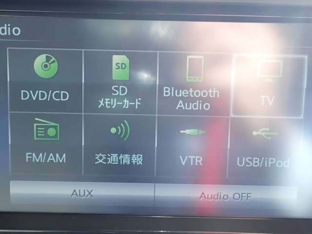 様々なオーディオソースをお楽しみいただけます♪またBluetoothを繋いで音楽を聞く事も可能です♪