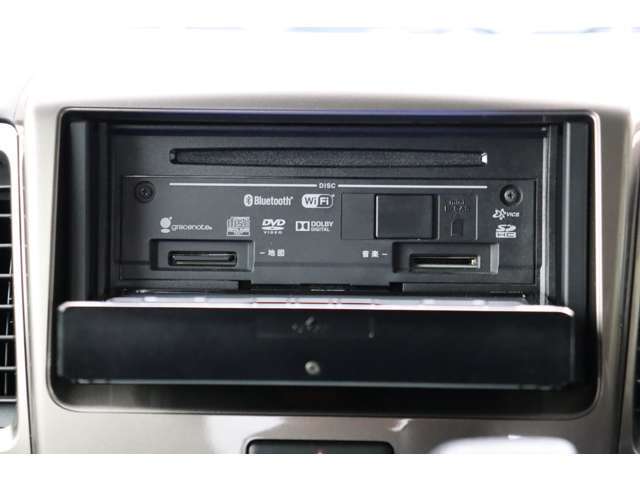 DVD再生・CDデッキ・Bluetooth接続可