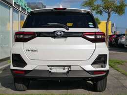 真後ろから見た状態です。