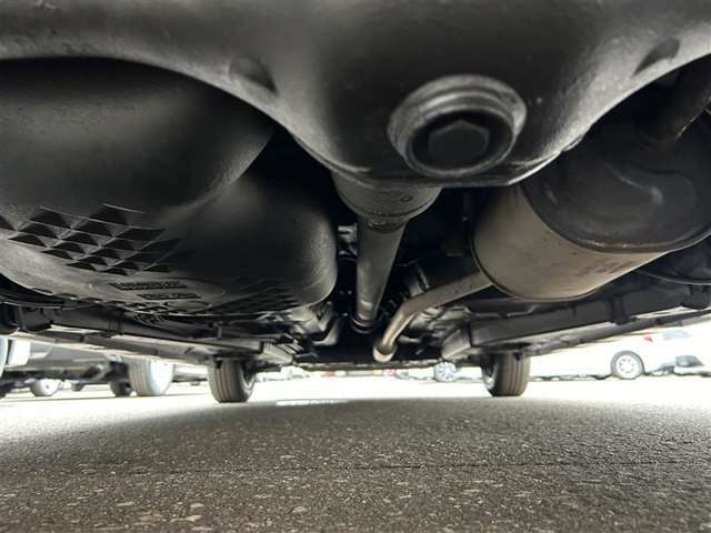 防錆塗装済みです。下廻りの錆が発生するリスクを抑えられますよ！