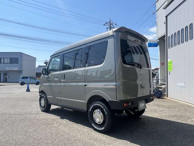 4WD　40mmリフトアップ　ラプター塗装仕様　バンパーガード　前後ABS製ショートバンパー　DEANクロスカントリー　TOYOオプカンRT　165/80R14　エーミング＆アライメント調整実施