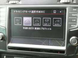 DCCパッケージでハンドルやサスペンションを電子制御して走行モードを使い分けてくれます♪