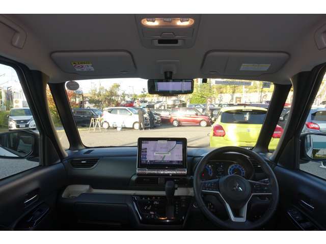 大きな窓で視界良好