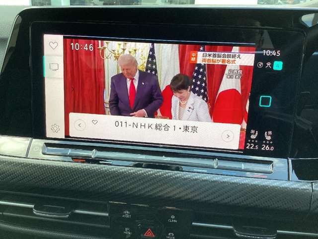 純正TVチューナー搭載