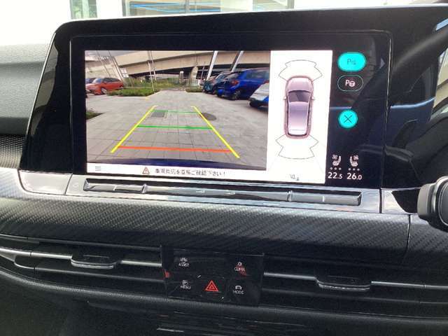 リアビューカメラ＆パークディスタンスコントロール（フロント/リア）