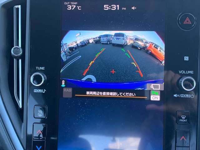 【バックカメラ】バックカメラが付いていますので駐車も安全にできますね♪