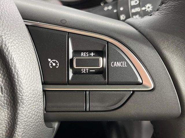 【クルーズコントロール】高速道路もラクラク走行。アクセルを離しても一定速度で走行ができ、長距離運転時の負担を軽減！加速・減速も簡単なスイッチ操作で調整できます。