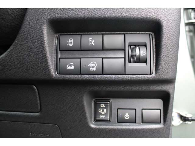 ドライバーの安全サポート機能付き車です。