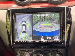 【全方位モニター用カメラ】専用のカメラにより、上から見下ろしたような視点で360度クルマの周囲を確認することができます☆死角部分も確認しやすく、狭い場所での切り返しや駐車もスムーズに行えます。