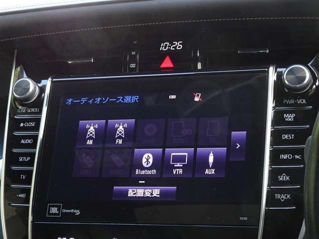 CD・DVD（再生機能）・ブルートゥース等を使用することができます。