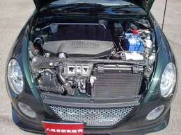 エンジンルームもご確認下さいませ♪試乗出来ますのでお待ちしてます