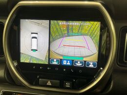 【全方位モニター用カメラ】専用のカメラにより、上から見下ろしたような視点で360度クルマの周囲を確認することができます☆死角部分も確認しやすく、狭い場所での切り返しや駐車もスムーズに行えます。