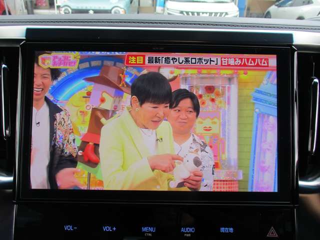 純正10インチメモリナビ！フルセグ＆DVD再生OK！Bluetooth！