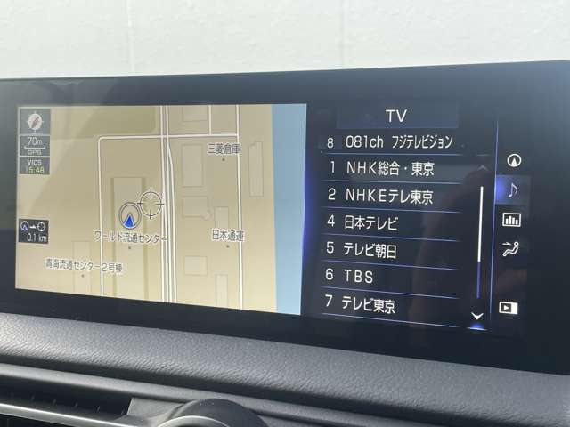 【カーナビ】『カーナビ』の画像になります。ナビ利用時のマップ表示は見やすく、いつものドライブがグッと楽しくなります！