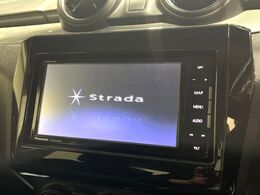 【ナビゲーション】目的地までしっかり案内してくれる使いやすいナビ。Bluetooth接続すればお持ちのスマホやMP3プレイヤーの音楽を再生可能！毎日の運転がさらに楽しくなります！！