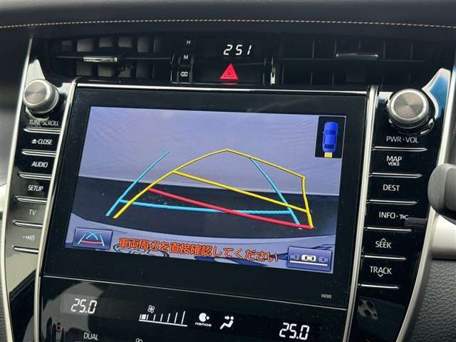 ★バックモニター★見えにくいトコロを映し出す。見える安心をお届け。