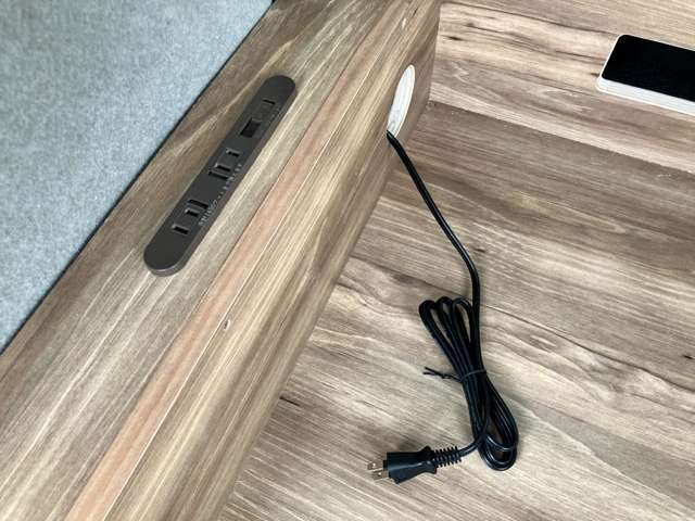 ★ポータブル電源を別途ご用意いただければコンセントが使用できます！