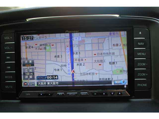 SDナビ、フルセグTV、Bluetooth
