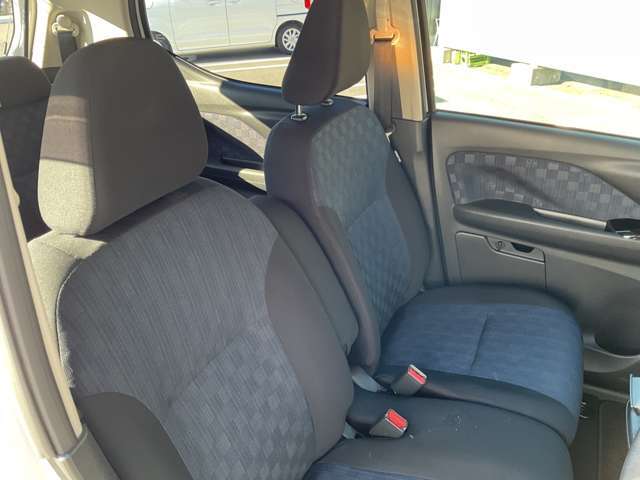 しっかりとしたシートでドライバーをしっかりサポート。サポート